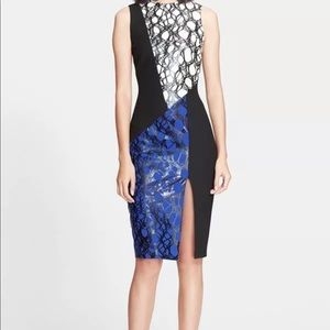 Elizabeth and James Midi Cocktail Dress